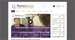 Desktop Screenshot of pharmaventures.com