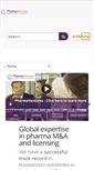 Mobile Screenshot of pharmaventures.com